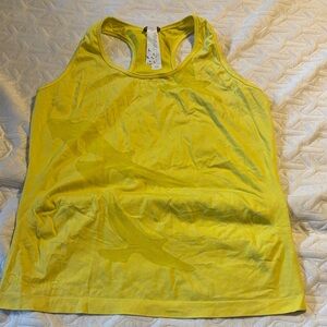 Oiselle Sunlit Yellow Tank Top